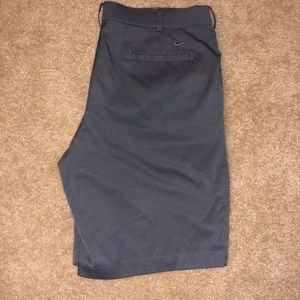 Nike flat front shorts